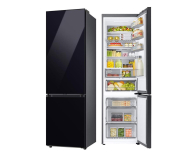 Samsung Outlet RB38C7B5D22 EF No Frost 203cm Czarne Szkło Bespo - 1553835 - zdjęcie 1